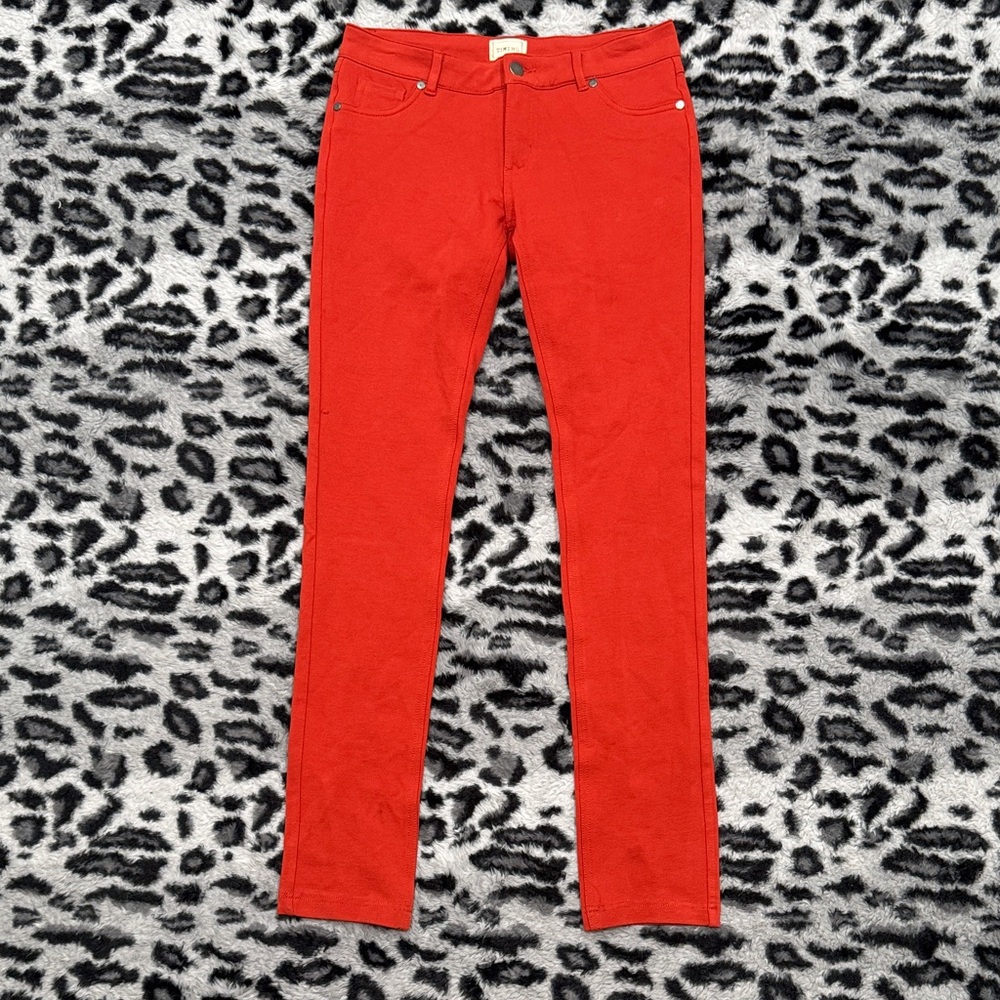 Timing Red Women Jeans Jeggings